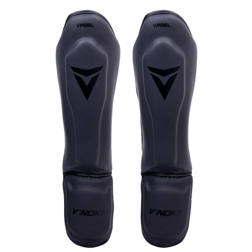 V`Noks Ultima Black Shin Guard L/XL